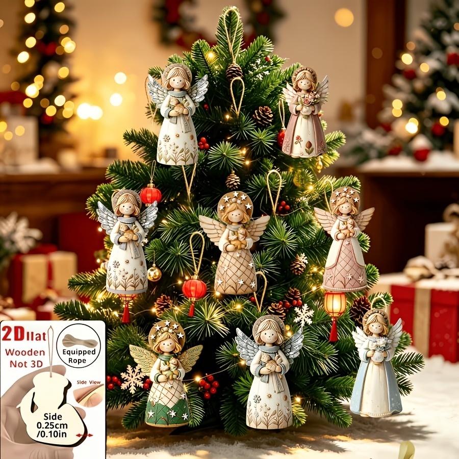 Christmas Tree Artificial - 1/5/10/20/50/100 peças de Moldes 2D, 8