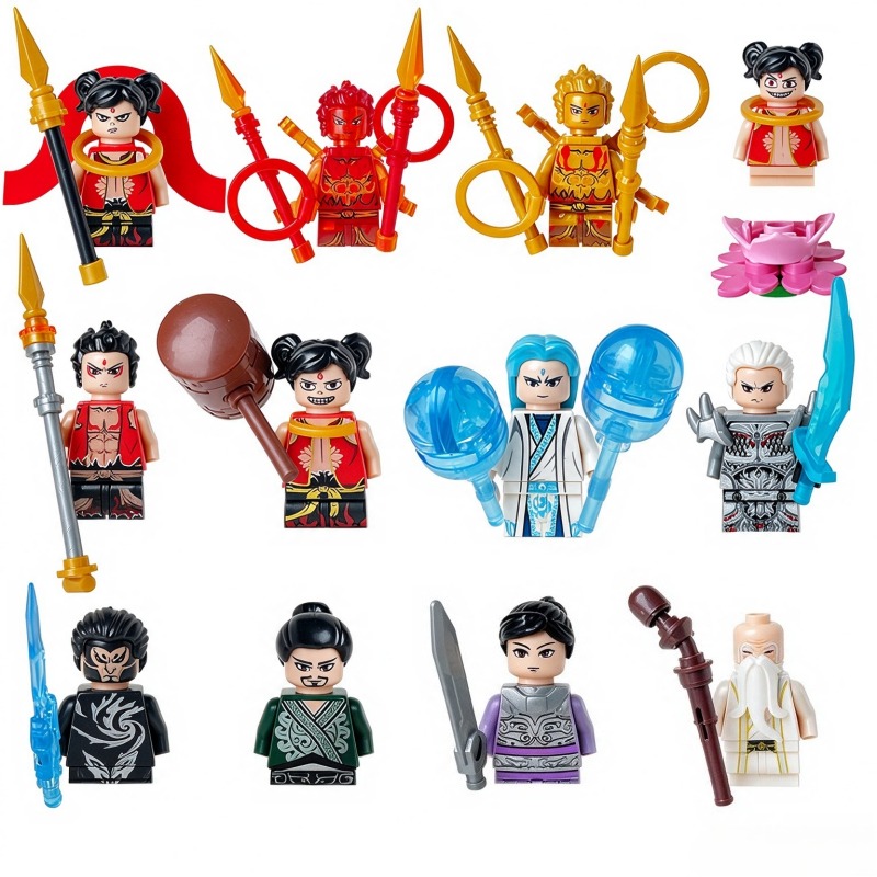 Lego Set Technic - Blocos de construção, figuras, bonecos humanoides,