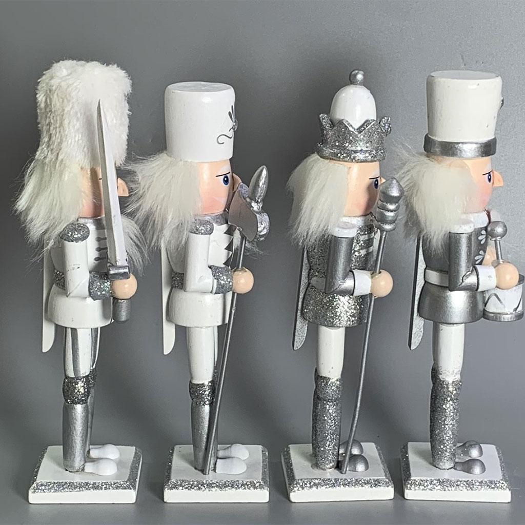 4x Boneco Quebra-Nozes 18cm, F - Nutcracker Figurine avaliação e preço