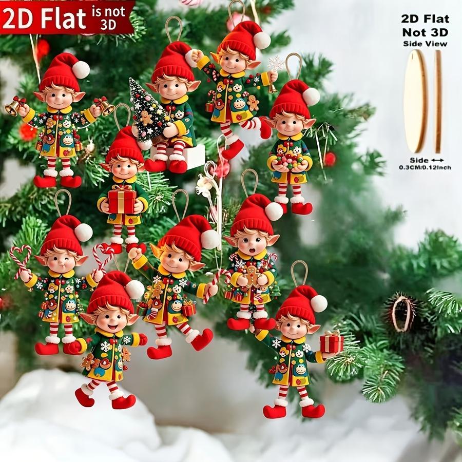 1/5/10/20/50/100 peças 2D Plan - Christmas Tree Artificial avaliação e preço
