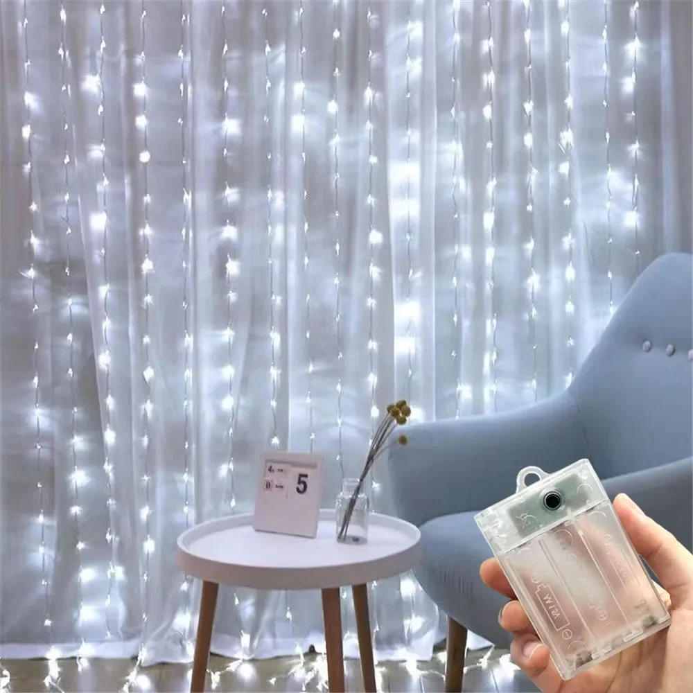 Cortina de Luzes LED de Fada c - Led Fairy String Lights avaliação e preço