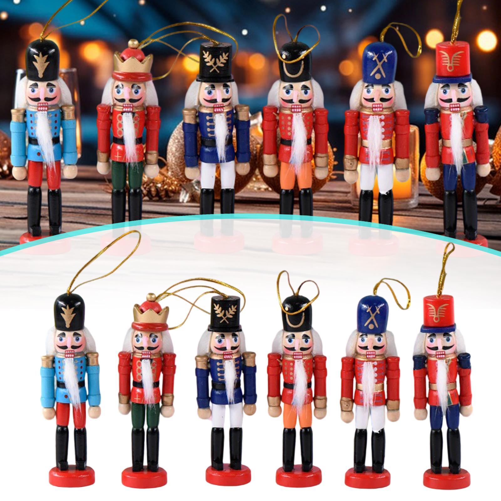 Conjunto de enfeites de madeir - Nutcracker Figurine avaliação e preço