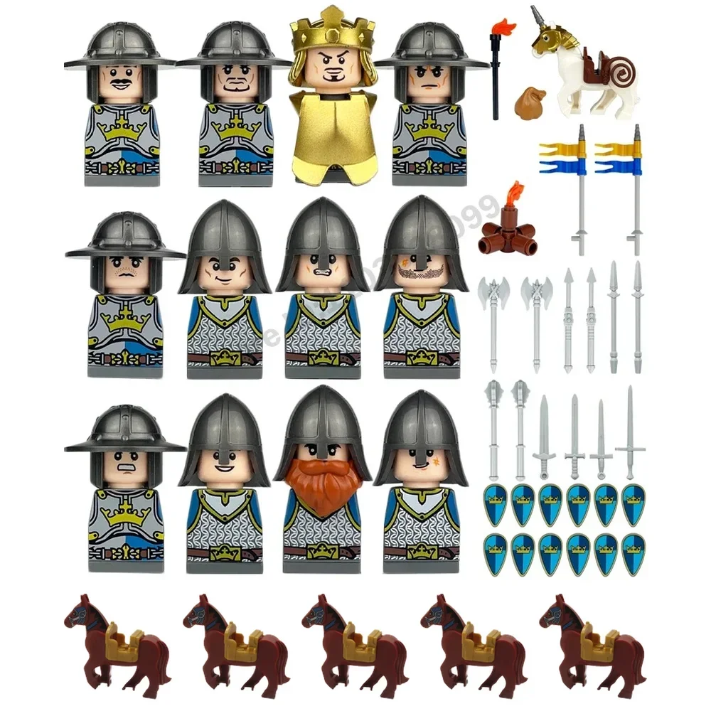 Soldados, Cavaleiros e Cavalar - Lego Set Technic avaliação e preço