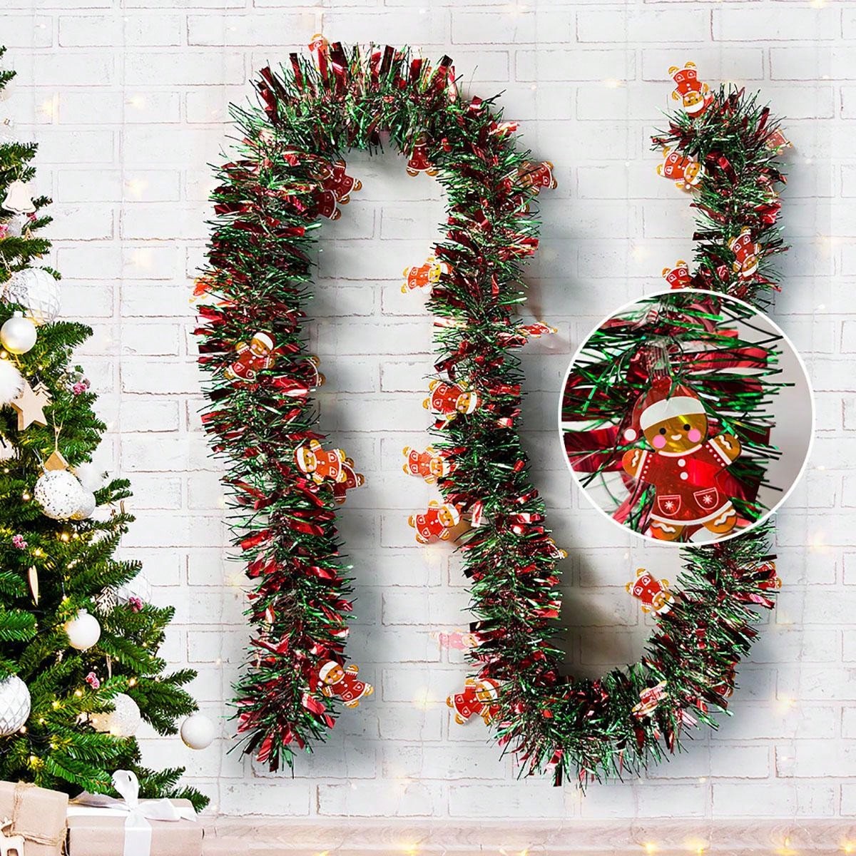 Guirlanda de Natal Decorativa  - Tinsel Garland Decoration avaliação e preço