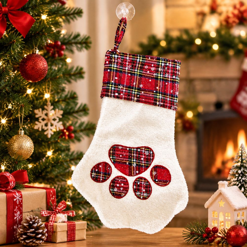 Presentes de Natal, Meia de Na - Christmas Stocking Hanging avaliação e preço