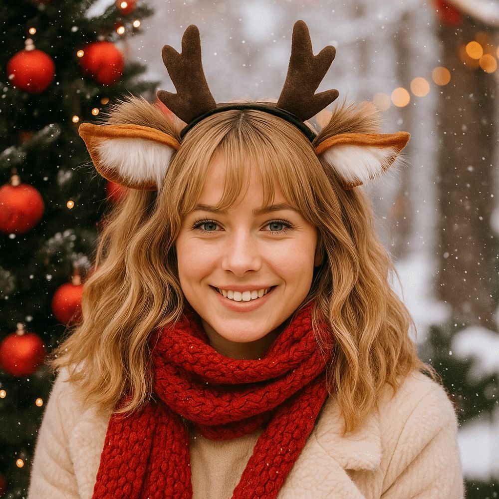 Lolita orelhas de veado rena a - Reindeer Antlers Headband avaliação e preço