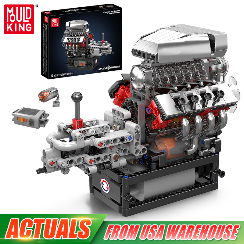 Molde rei 10225 motor técnico  - Lego Set Technic avaliação e preço