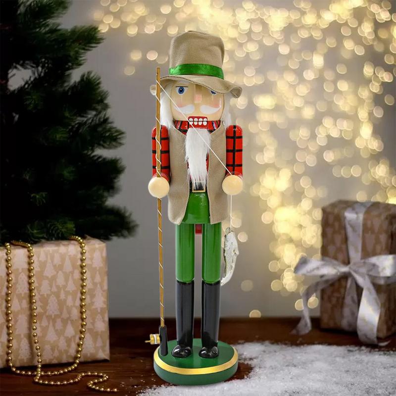 Quebra-nozes de pescador, 14.9 - Nutcracker Figurine avaliação e preço