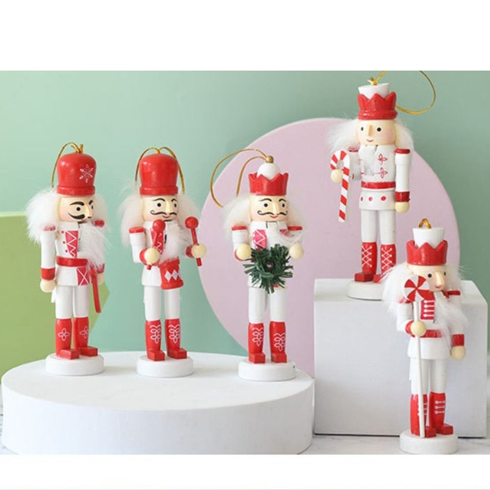 5PCS Quebra-Nozes Artesanais d - Nutcracker Figurine avaliação e preço