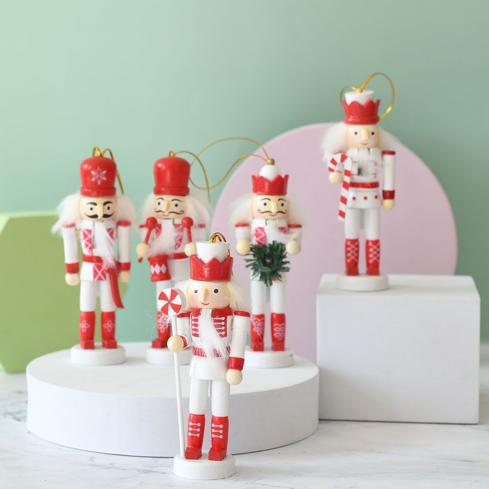 5PCS Quebra-Nozes Artesanais d - Nutcracker Figurine avaliação e preço