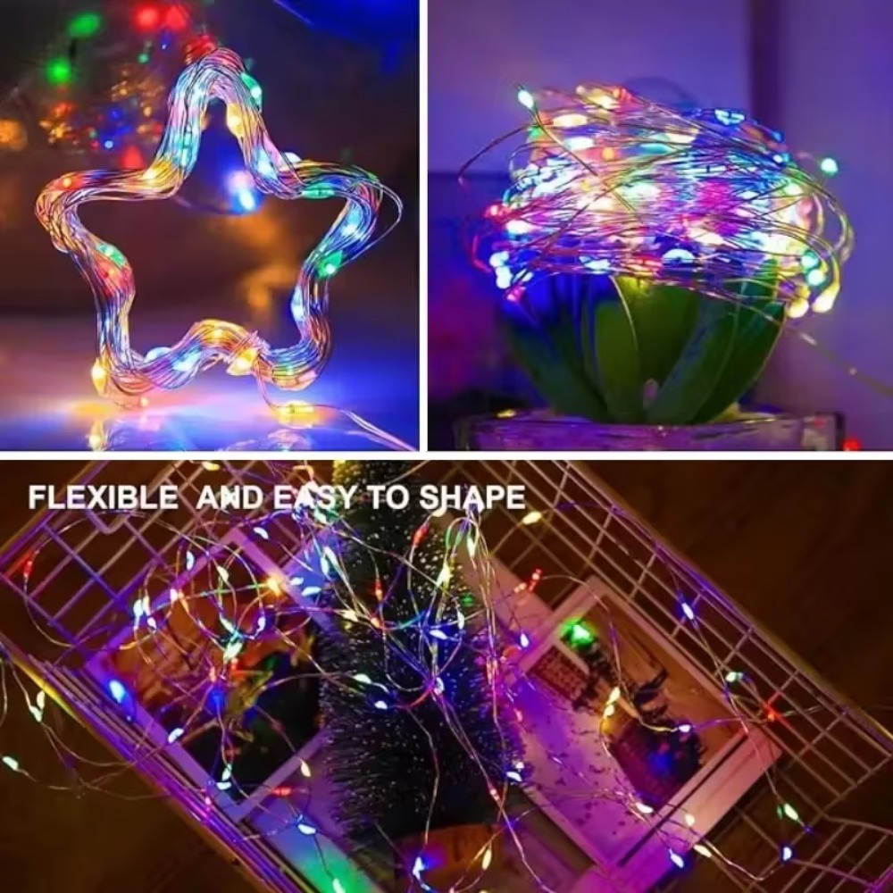 Luzes de fada com fio de cobre - Led Fairy String Lights avaliação e preço